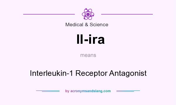 What does Il-ira mean? It stands for Interleukin-1 Receptor Antagonist