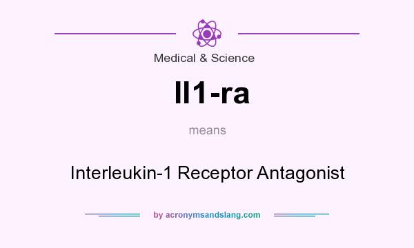 What does Il1-ra mean? It stands for Interleukin-1 Receptor Antagonist