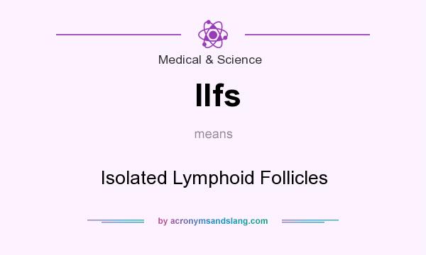 What does Ilfs mean? It stands for Isolated Lymphoid Follicles
