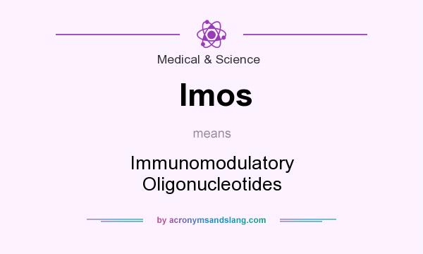 What does Imos mean? It stands for Immunomodulatory Oligonucleotides