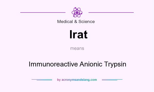 What does Irat mean? It stands for Immunoreactive Anionic Trypsin