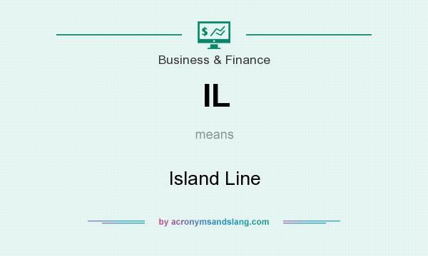 What does IL mean? It stands for Island Line