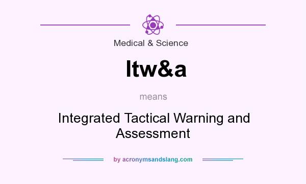 What does Itw&a mean? It stands for Integrated Tactical Warning and Assessment
