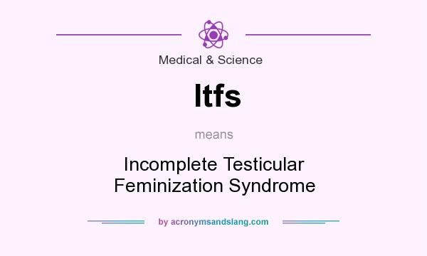 What does Itfs mean? It stands for Incomplete Testicular Feminization Syndrome