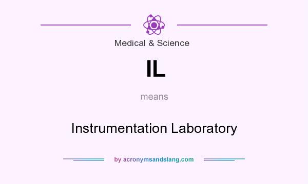 What does IL mean? It stands for Instrumentation Laboratory