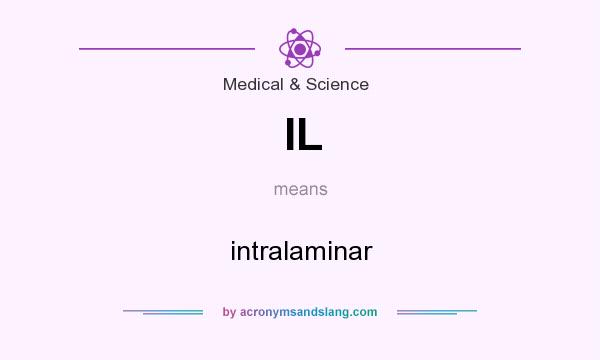 What does IL mean? It stands for intralaminar