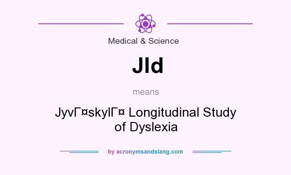 What does Jld mean? It stands for JyvГskylГ Longitudinal Study of Dyslexia
