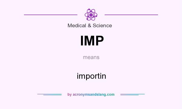 What does IMP mean? It stands for importin
