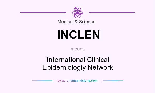 What does INCLEN mean? It stands for International Clinical Epidemiologiy Network