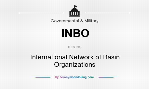 What does INBO mean? It stands for International Network of Basin Organizations