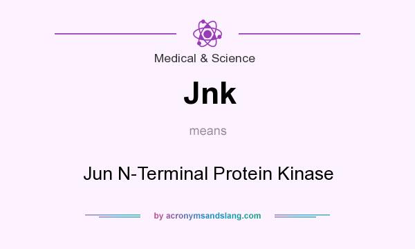 What does Jnk mean? It stands for Jun N-Terminal Protein Kinase