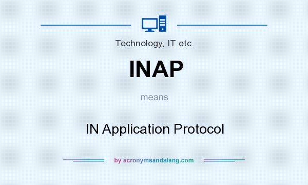 What does INAP mean? It stands for IN Application Protocol