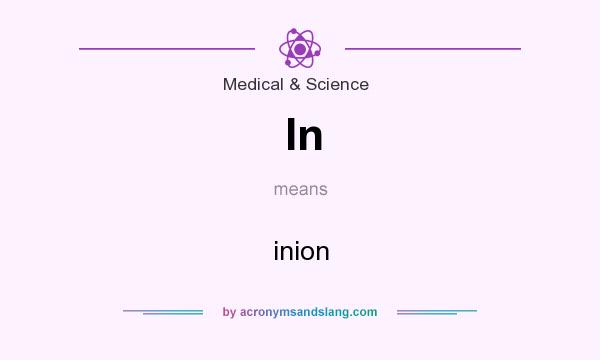 What does In mean? It stands for inion