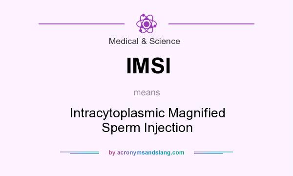 What does IMSI mean? It stands for Intracytoplasmic Magnified Sperm Injection