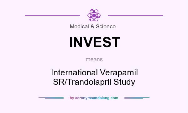 What does INVEST mean? It stands for International Verapamil SR/Trandolapril Study