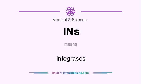 What does INs mean? It stands for integrases