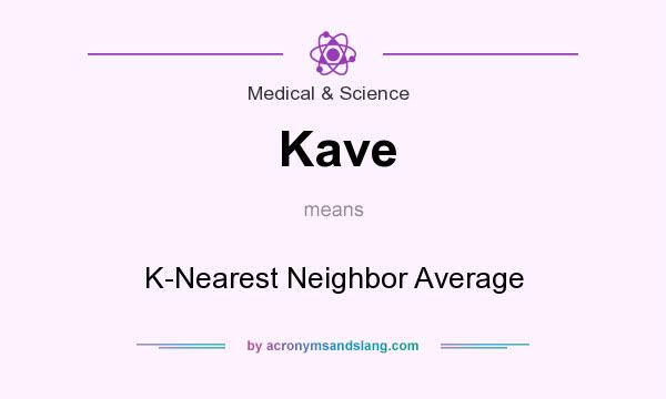 What does Kave mean? It stands for K-Nearest Neighbor Average
