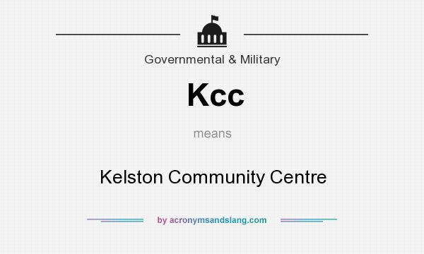 What does Kcc mean? It stands for Kelston Community Centre