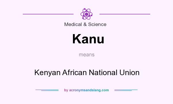 What does Kanu mean? It stands for Kenyan African National Union