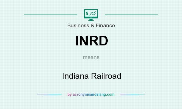 What does INRD mean? It stands for Indiana Railroad