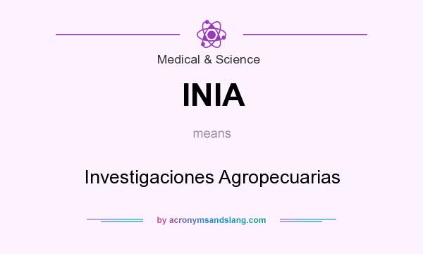 What does INIA mean? It stands for Investigaciones Agropecuarias