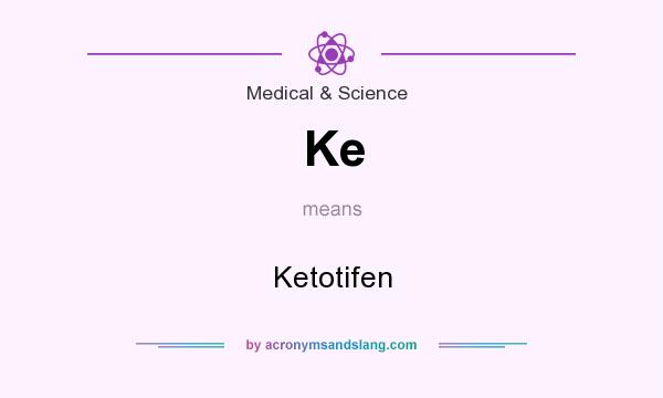 What does Ke mean? It stands for Ketotifen