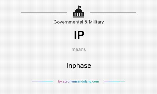 What does IP mean? It stands for Inphase