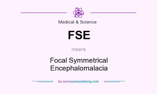 What does FSE mean? It stands for Focal Symmetrical Encephalomalacia