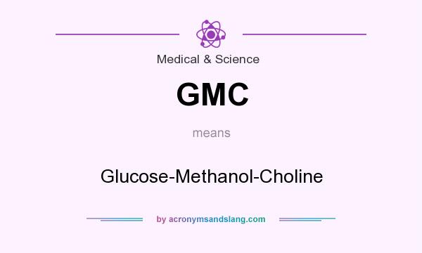 What does GMC mean? It stands for Glucose-Methanol-Choline