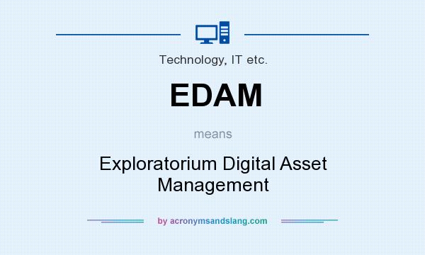 What does EDAM mean? It stands for Exploratorium Digital Asset Management