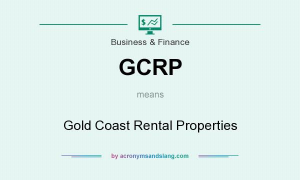 What does GCRP mean? It stands for Gold Coast Rental Properties