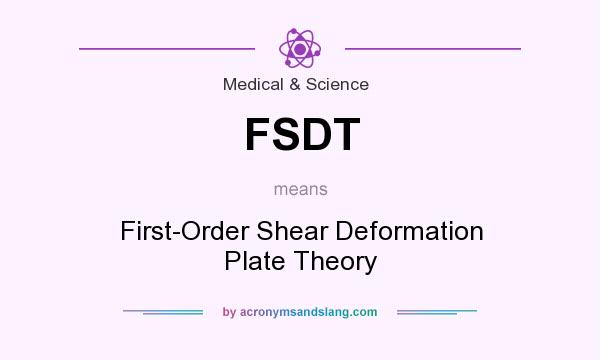 What does FSDT mean? It stands for First-Order Shear Deformation Plate Theory
