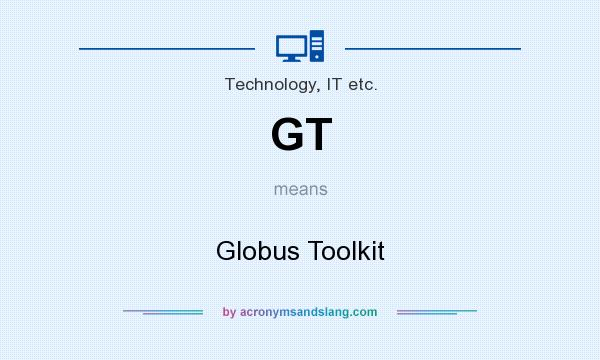 What does GT mean? It stands for Globus Toolkit