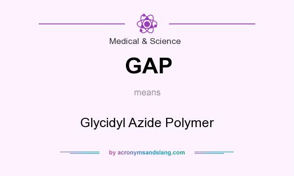 What does GAP mean? It stands for Glycidyl Azide Polymer