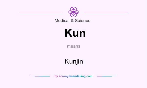 What does Kun mean? It stands for Kunjin