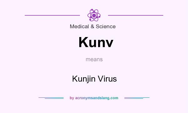 What does Kunv mean? It stands for Kunjin Virus