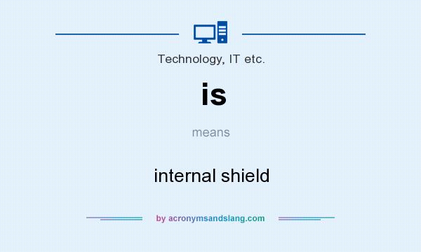 What does is mean? It stands for internal shield