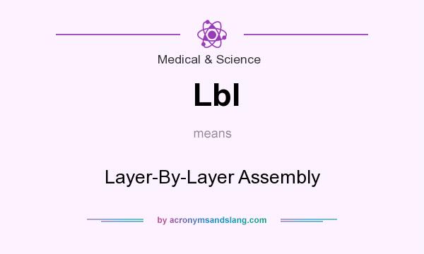 What does Lbl mean? It stands for Layer-By-Layer Assembly