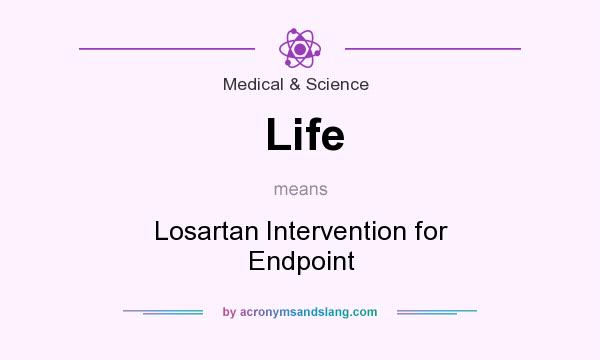 What does Life mean? It stands for Losartan Intervention for Endpoint