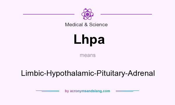 What does Lhpa mean? It stands for Limbic-Hypothalamic-Pituitary-Adrenal