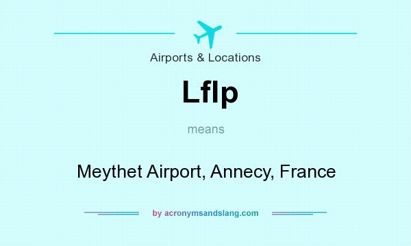 What does Lflp mean? It stands for Meythet Airport, Annecy, France