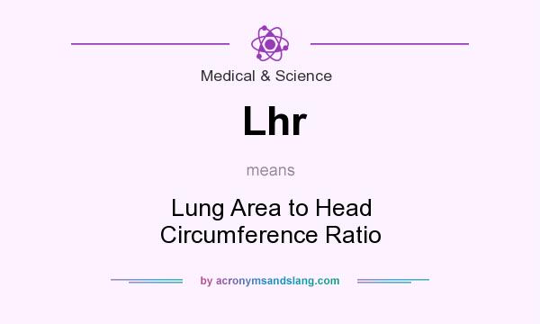 What does Lhr mean? It stands for Lung Area to Head Circumference Ratio