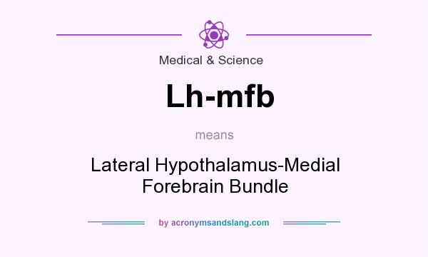 What does Lh-mfb mean? It stands for Lateral Hypothalamus-Medial Forebrain Bundle