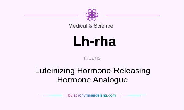 What does Lh-rha mean? It stands for Luteinizing Hormone-Releasing Hormone Analogue