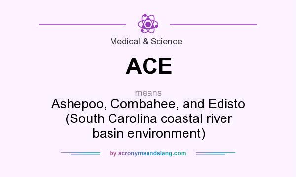 What does ACE mean? It stands for Ashepoo, Combahee, and Edisto (South Carolina coastal river basin environment)