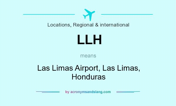What does LLH mean? It stands for Las Limas Airport, Las Limas, Honduras
