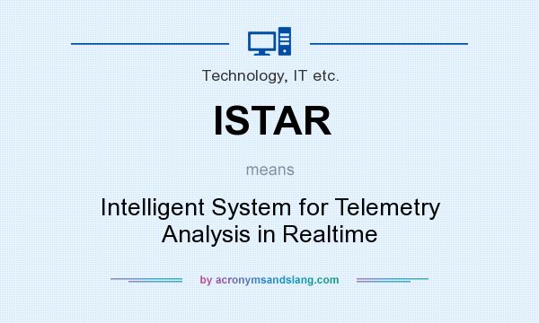 What does ISTAR mean? It stands for Intelligent System for Telemetry Analysis in Realtime
