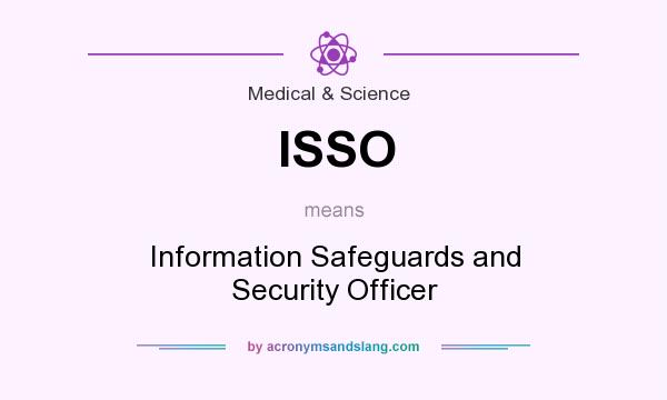 What does ISSO mean? It stands for Information Safeguards and Security Officer