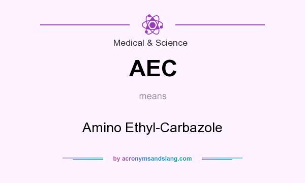 What does AEC mean? It stands for Amino Ethyl-Carbazole