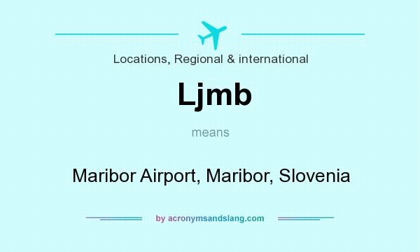 What does Ljmb mean? It stands for Maribor Airport, Maribor, Slovenia